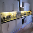 white gloss kitchen